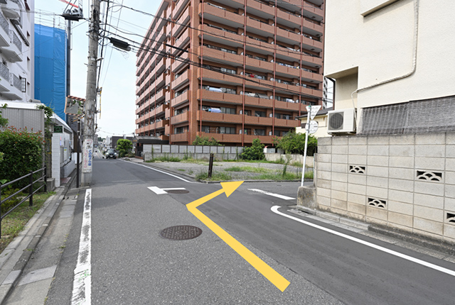 公園からのルート2